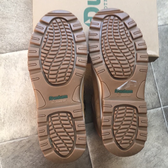 Size 13 6E Dunham 8000 6 inch safety toe boot. Wheat color. - Picture 5 of 8